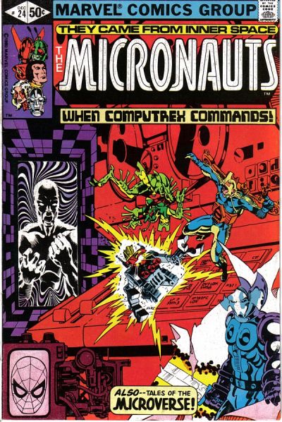 Micronauts #24 Direct ed. - back issue - $4.00