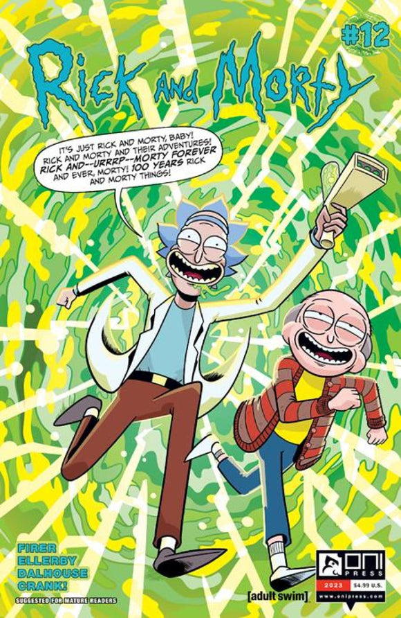 RICK AND MORTY #12 CVR A MARC ELLERBY