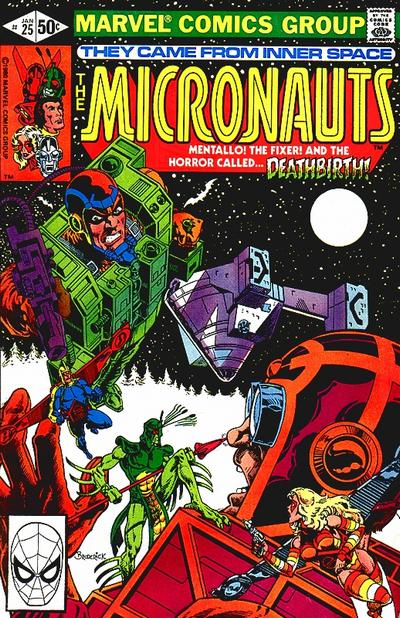 Micronauts #25 Direct ed. - back issue - $4.00