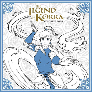 LEGEND OF KORRA COLORING BOOK TP NEW PRNT