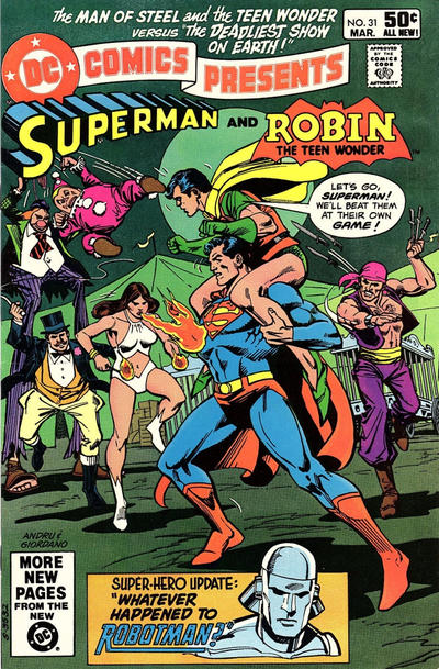 DC Comics Presents 1978 #31 Direct ed. - back issue - $4.00