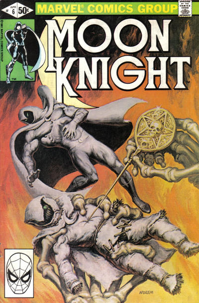 Moon Knight 1980 #6 Direct ed. - back issue - $7.00