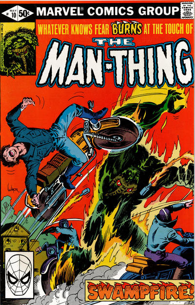 Man-Thing 1979 #10 Direct ed. - back issue - $7.00