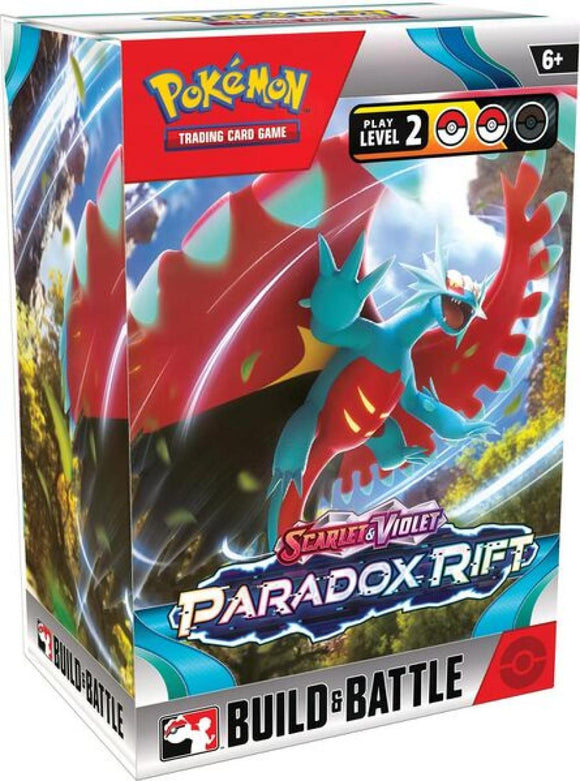 POKEMON TCG SCARLET AND VIOLET - PARADOX RIFT BUILD AND BATTLE BOX
