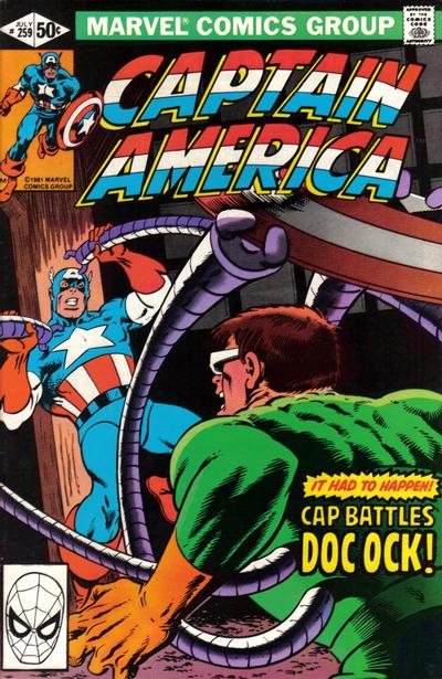 Captain America #259 Direct ed. - back issue - $5.00