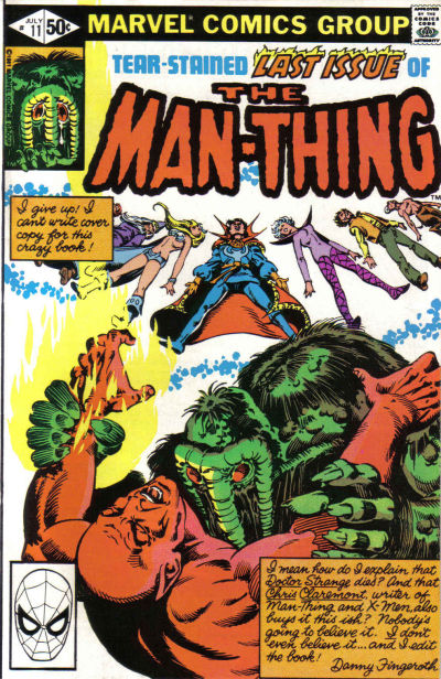 Man-Thing 1979 #11 Direct ed. - back issue - $7.00