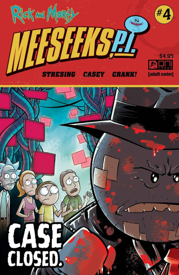 RICK AND MORTY MEESEEKS PI #4 CVR A FRED C STRESING (OF 4)