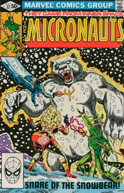 Micronauts #32 Direct ed. - back issue - $4.00