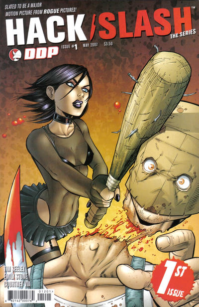 Hack/Slash: The Series #1 Seeley Cover - back issue - $5.00