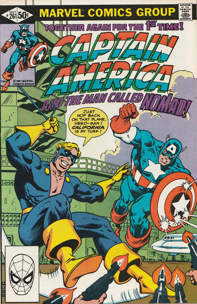 Captain America #261 Direct ed. - back issue - $5.00