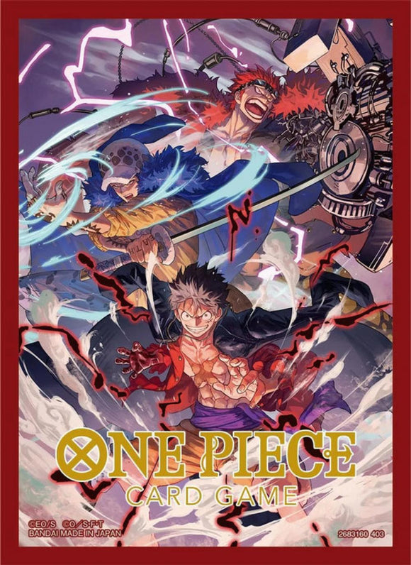 ONE PIECE TCG OFFICIAL SLEEVES SET 4 - WORST GENERATION