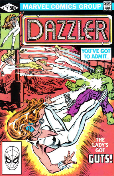 Dazzler #7 Direct ed. - back issue - $4.00