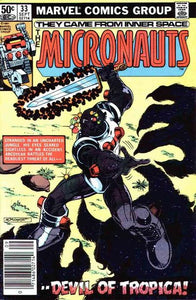 Micronauts #33 Newsstand ed. - back issue - $4.00