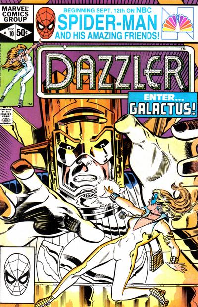 Dazzler #10 Direct ed. - back issue - $4.00