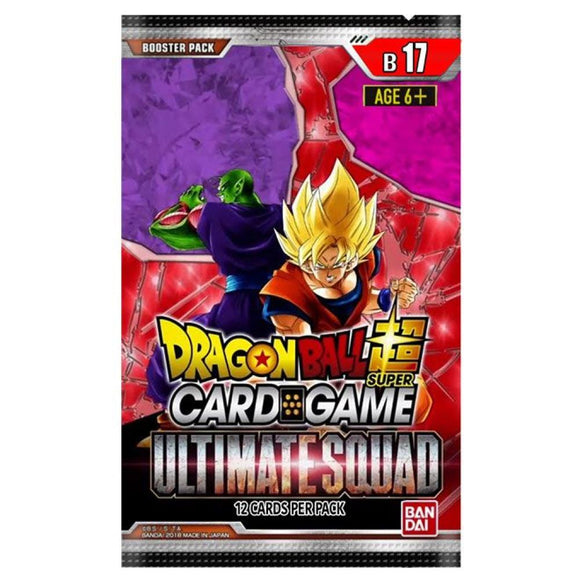 Dragon Ball Super TCG: Unison Warriors - Set 8 Ultimate Squad Booster Pack B17