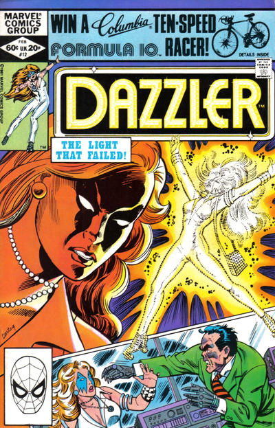 Dazzler #12 Direct ed. - back issue - $4.00