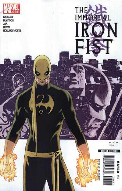 The Immortal Iron Fist #6 Direct ed. - back issue - $4.00