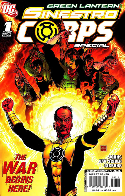 Green Lantern Sinestro Corps Special #1 First Printing - back issue - $4.00