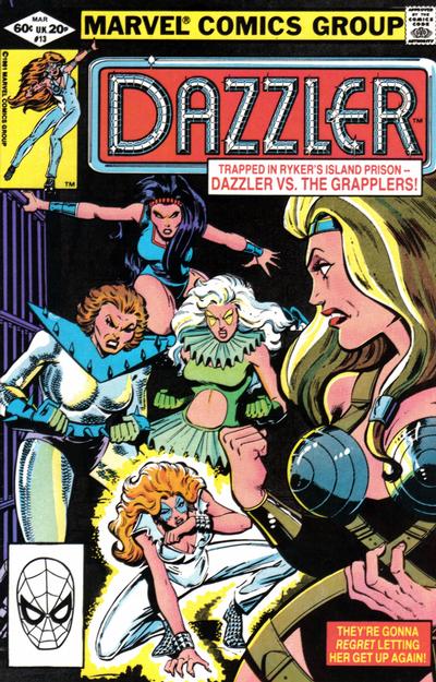 Dazzler #13 Direct ed. - back issue - $4.00