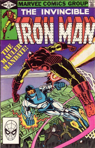 Iron Man #156 Direct ed. - back issue - $4.00
