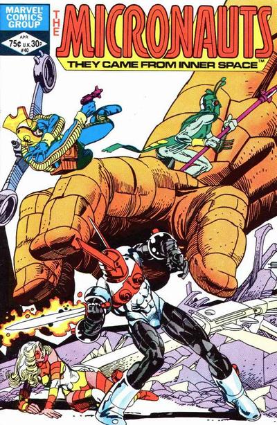 Micronauts #40 - back issue - $4.00