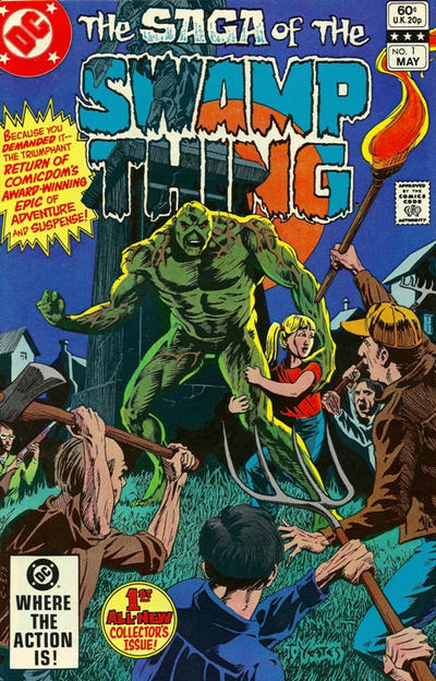 The Saga of Swamp Thing #1 Direct ed. - back issue - $5.00