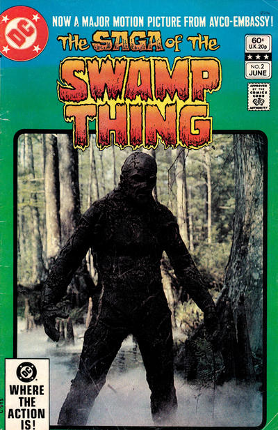 The Saga of Swamp Thing #2 Direct ed. - back issue - $4.00