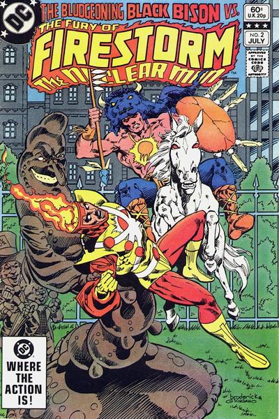 The Fury of Firestorm #2 Direct ed. - back issue - $3.00