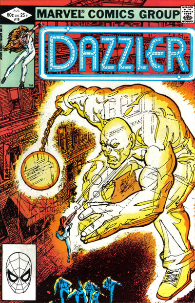 Dazzler #18 Direct ed. - back issue - $4.00