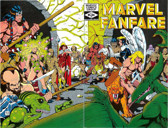 Marvel Fanfare #4 - back issue - $7.00