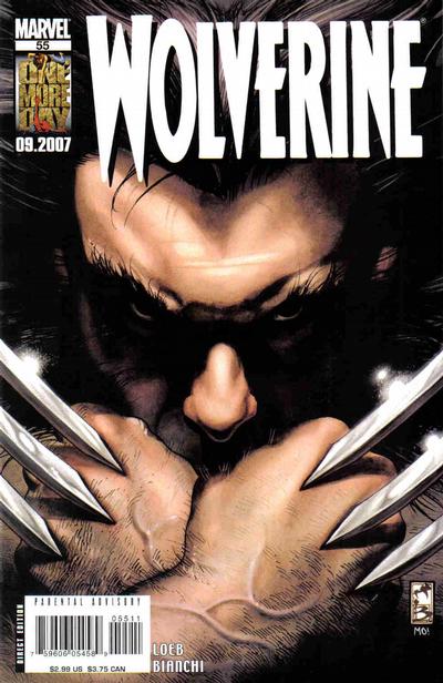 Wolverine #55 Bianchi Cover - back issue - $4.00