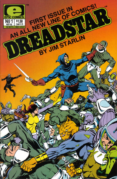 Dreadstar 1982 #1 - back issue - $8.00