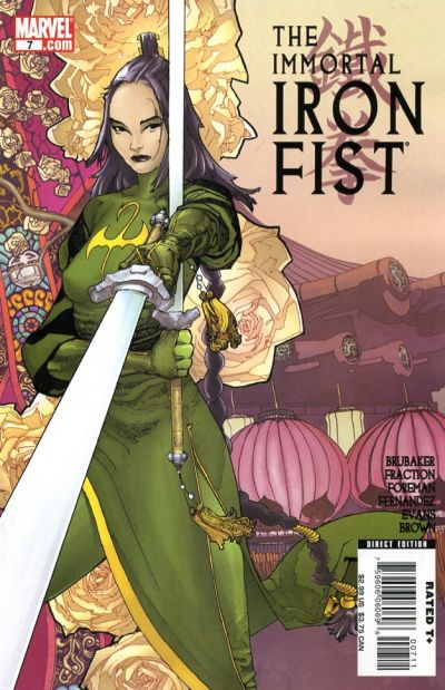 The Immortal Iron Fist #7 Direct ed. - back issue - $4.00