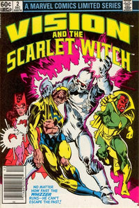 The Vision and the Scarlet Witch #2 Newsstand ed. - back issue - $5.00