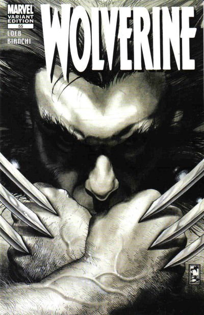 Wolverine #55 [b&w] - back issue - $5.00