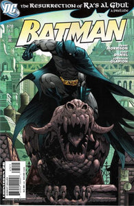 Batman #670 Direct Sales - back issue - $4.00