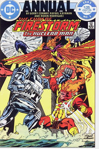 Fury of Firestorm Annual #1 Direct ed. - back issue - $3.00