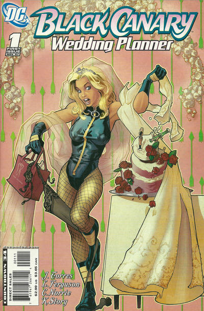 Black Canary Wedding Planner #1 - back issue - $3.00