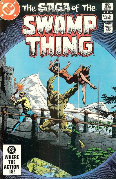 The Saga of Swamp Thing #12 Direct ed. - back issue - $4.00