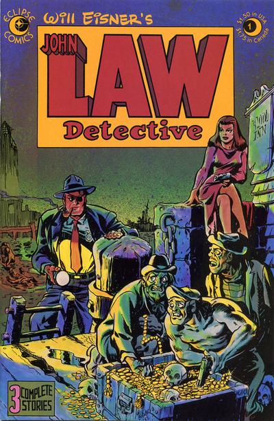 John Law Detective #1 - back issue - $7.00