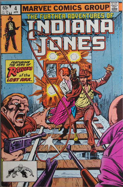 The Further Adventures of Indiana Jones #4 Direct ed. - back issue - $5.00