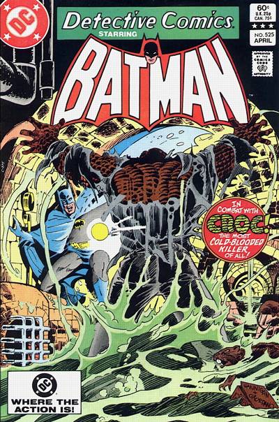 Detective Comics 1937 #525 Direct ed. - back issue - $14.00