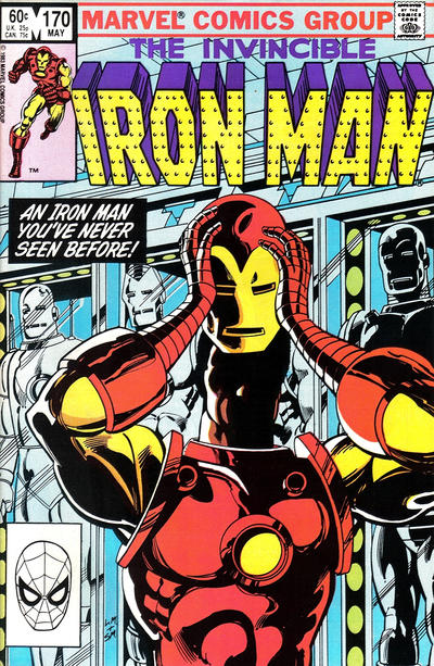 Iron Man 1968 #170 Direct ed. - back issue - $8.00