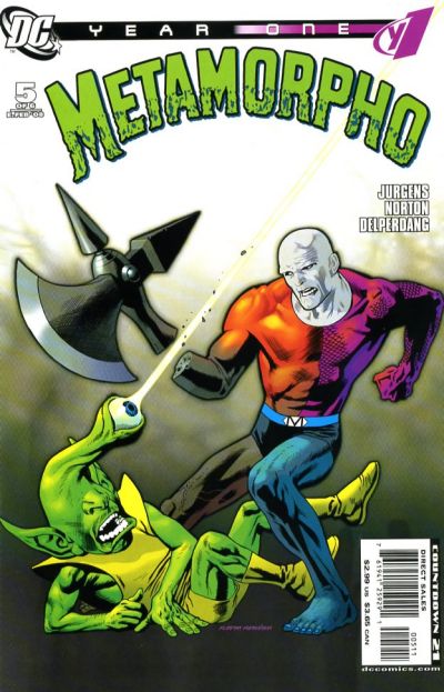 Metamorpho: Year One #5 - back issue - $2.00