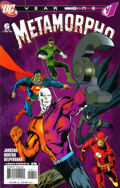 Metamorpho: Year One #6 - back issue - $2.00