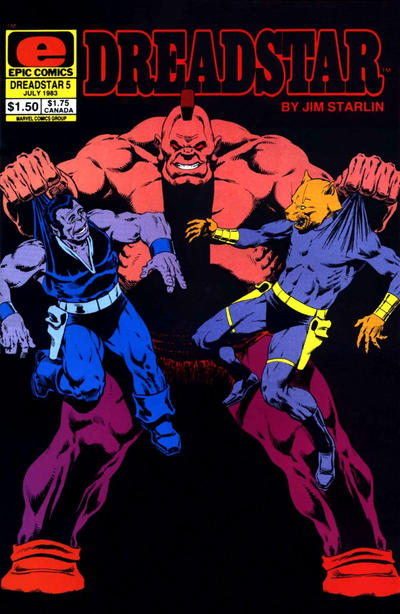 Dreadstar #5 - back issue - $4.00