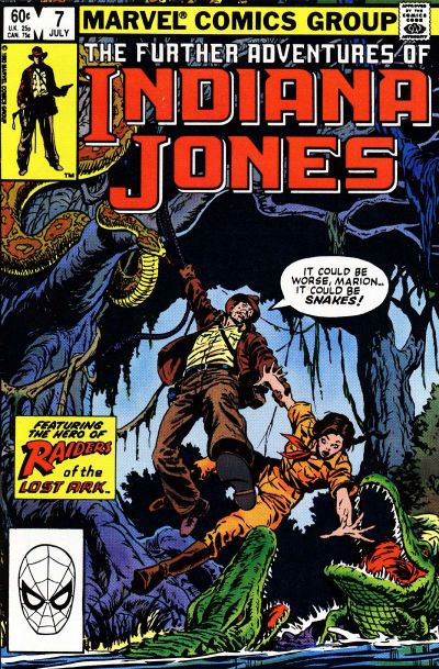 The Further Adventures of Indiana Jones #7 Direct ed. - back issue - $5.00