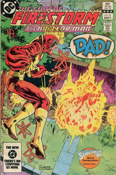 The Fury of Firestorm #16 Direct ed. - back issue - $3.00