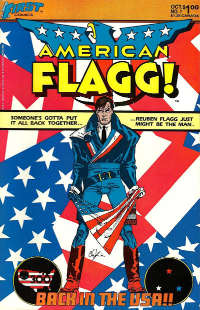 American Flagg! #1 - back issue - $5.00