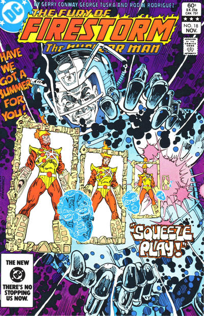 The Fury of Firestorm #18 Direct ed. - back issue - $3.00